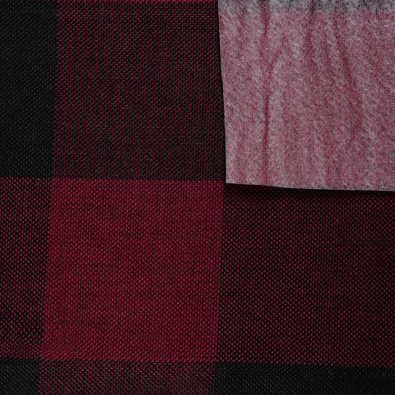 10*10 Plaid Polyester Linen Fabric